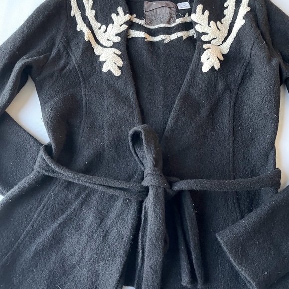 Anthropology Guinevere Wool sweater cardigan size XS - Picture 2 of 8